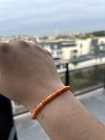 Bracelet Coloré Orange