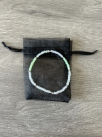 Bracelet Mini Perles Pastel Vert