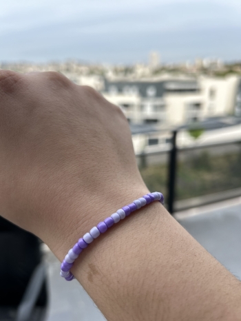 Bracelet Coloré Violet